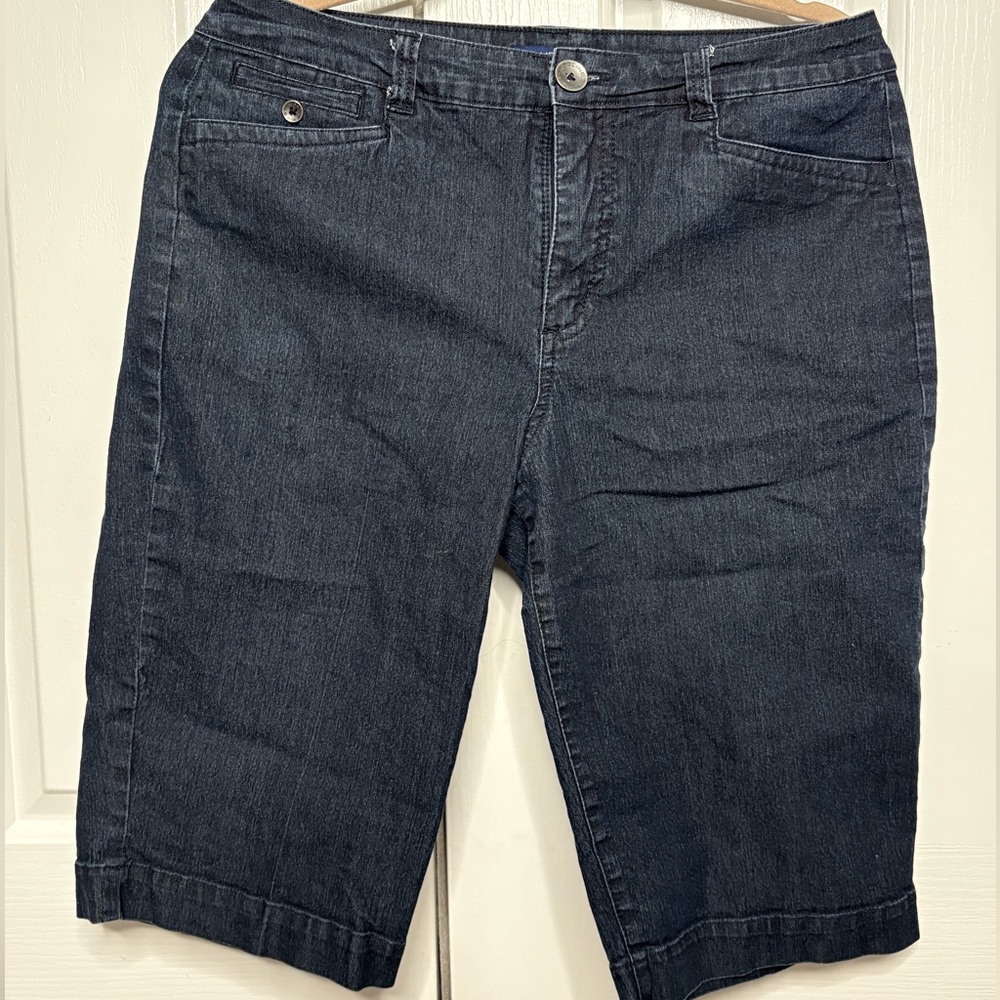 Dark Wash Jorts!